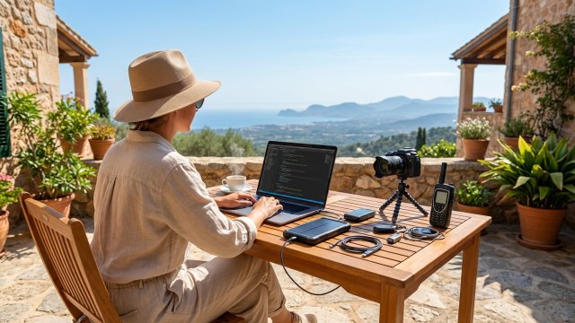 Digitale Nomaden: Techniktipps für mobiles Arbeiten unterwegs